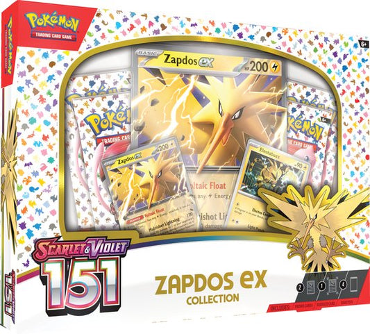 Pokémon 151: Zapdos EX Collection