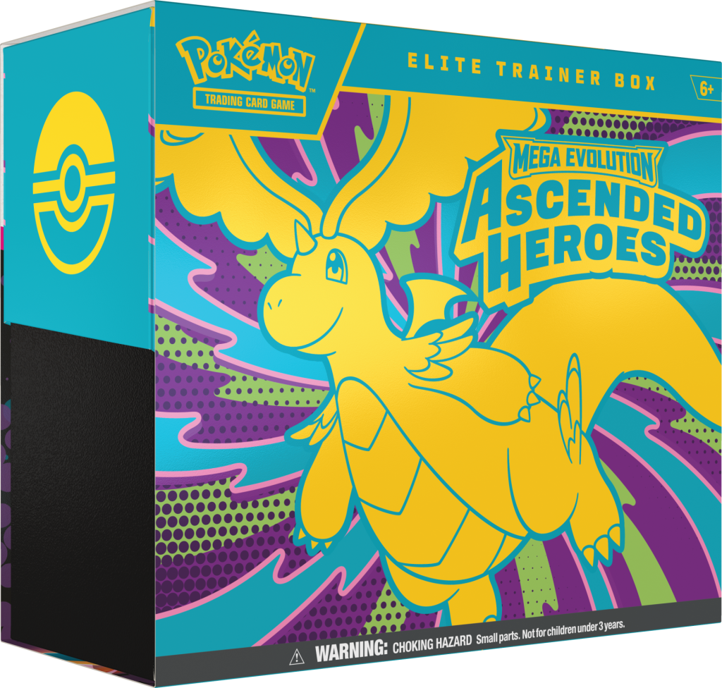 Pokémon – Mega Evolution – Ascended Heroes – Elite Trainer Box